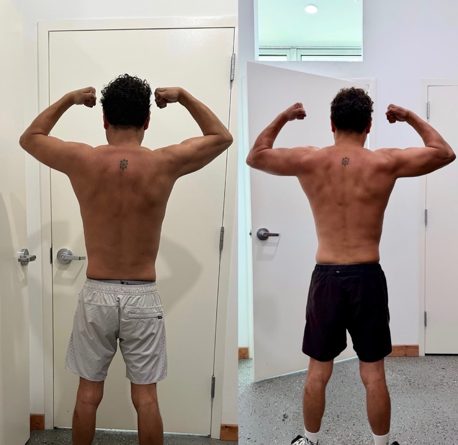 Before and after — Client transformation