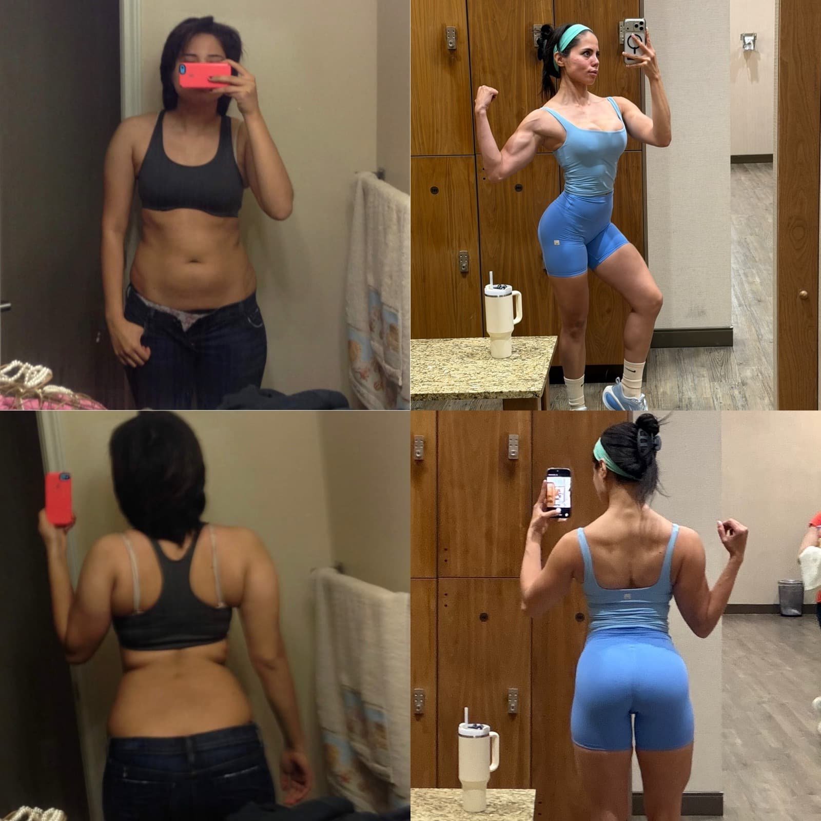 Nancy Medina — front and back transformation